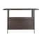 Flash Furniture Marco Indoor/Outdoor Patio Wicker Rattan Bar Counter Table w/2 Shelves, Brown LTS-0165-BR-GG - alternate 3